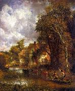 John Constable The Valley Farm painting